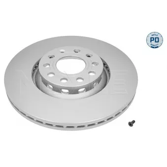 Jeu de 2 disques de frein avant MEYLE OEM 3B0615301B