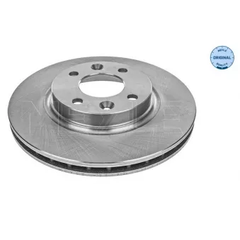 Jeu de 2 disques de frein avant MEYLE 16-15 521 0034
