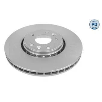 Jeu de 2 disques de frein avant MEYLE 16-15 521 0043/PD