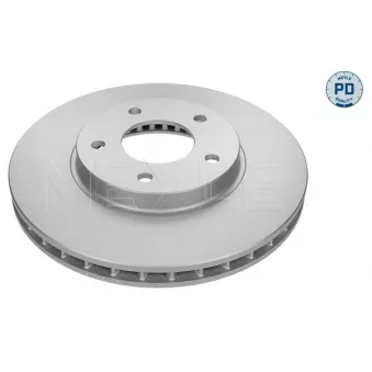 Jeu de 2 disques de frein avant MEYLE OEM C2C41249
