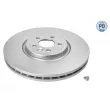 Jeu de 2 disques de frein avant MEYLE [18-83 521 0014/PD]