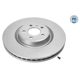 Jeu de 2 disques de frein avant MEYLE OEM 4G0615301