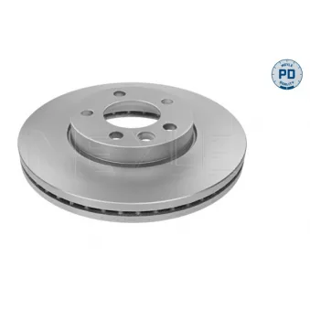 Jeu de 2 disques de frein avant MEYLE 183 521 1053/PD