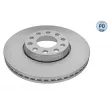 Jeu de 2 disques de frein avant MEYLE [183 521 1120/PD]