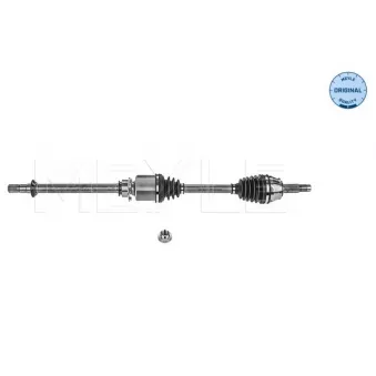 Arbre de transmission avant droit MEYLE 214 498 0057