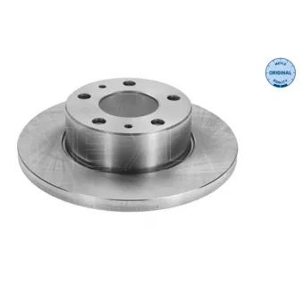 Jeu de 2 disques de frein arrière MEYLE OEM 2994066