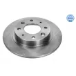 MEYLE 28-15 523 0002 - Jeu de 2 disques de frein arrière