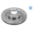 Jeu de 2 disques de frein avant MEYLE [30-15 521 0020]