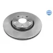 MEYLE 30-15 521 0119 - Jeu de 2 disques de frein avant
