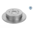 MEYLE 30-15 523 0101/PD - Jeu de 2 disques de frein arrière