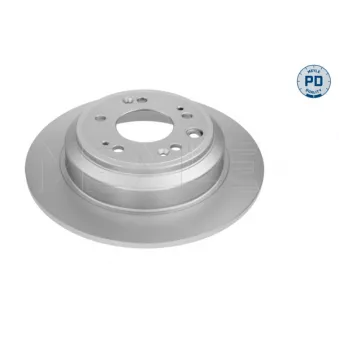 Jeu de 2 disques de frein arrière MEYLE OEM 42510TL0G51