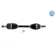 MEYLE 314 498 0067 - Arbre de transmission avant gauche