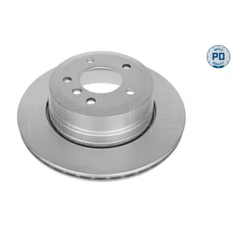 Jeu de 2 disques de frein arrière MEYLE OEM 6763345