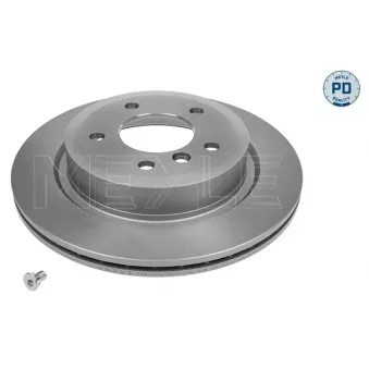 Jeu de 2 disques de frein arrière MEYLE OEM 34216782605