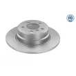 MEYLE 315 523 0042/PD - Jeu de 2 disques de frein arrière