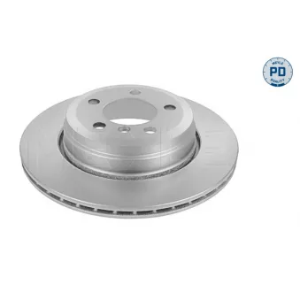 Jeu de 2 disques de frein arrière MEYLE OEM 1166127