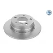 MEYLE 315 523 0048/PD - Jeu de 2 disques de frein arrière