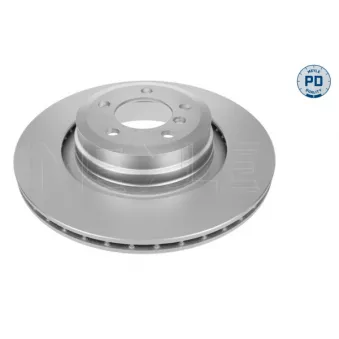 Jeu de 2 disques de frein arrière MEYLE 315 523 0056/PD