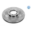 Jeu de 2 disques de frein avant MEYLE [32-15 521 0011]