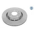 MEYLE 32-15 521 0025/PD - Jeu de 2 disques de frein avant