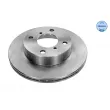 Jeu de 2 disques de frein avant MEYLE [33-15 521 0012]