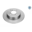 MEYLE 33-15 523 0003/PD - Jeu de 2 disques de frein arrière