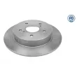 MEYLE 33-15 523 0005/PD - Jeu de 2 disques de frein arrière