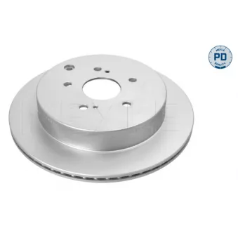 Jeu de 2 disques de frein arrière MEYLE OEM 5561177K01