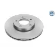 MEYLE 35-15 521 0038/PD - Jeu de 2 disques de frein avant