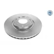 MEYLE 35-15 521 0039/PD - Jeu de 2 disques de frein avant