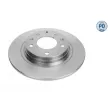 MEYLE 35-15 523 0020/PD - Jeu de 2 disques de frein arrière