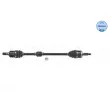 Arbre de transmission avant droit MEYLE [37-14 498 1002]