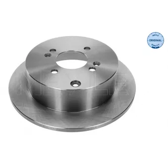 Jeu de 2 disques de frein arrière MEYLE 37-15 523 0029 pour HYUNDAI GETZ 1.5 CRDi GLS - 102cv
