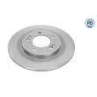 MEYLE 37-15 523 0034/PD - Jeu de 2 disques de frein arrière