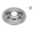 MEYLE 37-15 523 0035 - Jeu de 2 disques de frein arrière