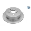 MEYLE 37-15 523 0037/PD - Jeu de 2 disques de frein arrière