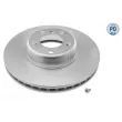 Jeu de 2 disques de frein avant MEYLE [383 521 1014/PD]