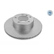 MEYLE 383 521 3019/PD - Jeu de 2 disques de frein avant