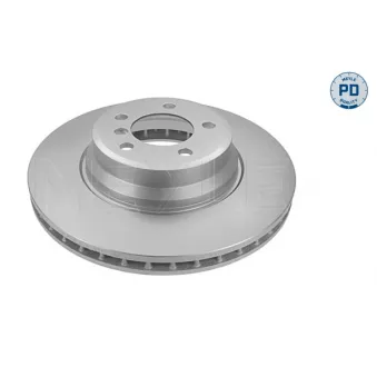 Jeu de 2 disques de frein avant MEYLE OEM 6750267