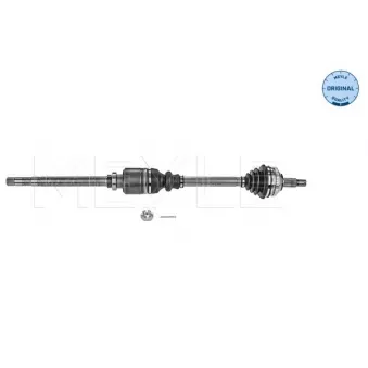 Arbre de transmission avant droit MEYLE 40-14 498 0033