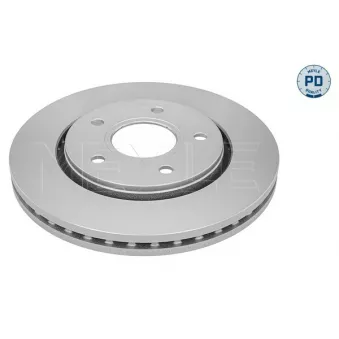 Jeu de 2 disques de frein avant MEYLE OEM 7B0615301C