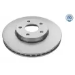 Jeu de 2 disques de frein avant MEYLE [515 521 0006/PD]