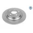 MEYLE 515 523 0014/PD - Jeu de 2 disques de frein arrière