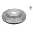 Jeu de 2 disques de frein avant MEYLE [53-83 521 0005/PD]