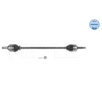 Arbre de transmission avant droit MEYLE 614 498 0038