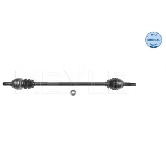 Arbre de transmission avant droit MEYLE 614 498 0065