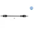 Arbre de transmission avant droit MEYLE [614 498 0103]