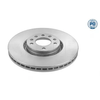MEYLE 615 521 0008/PD - Jeu de 2 disques de frein avant