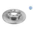 Jeu de 2 disques de frein avant MEYLE [615 521 6003]
