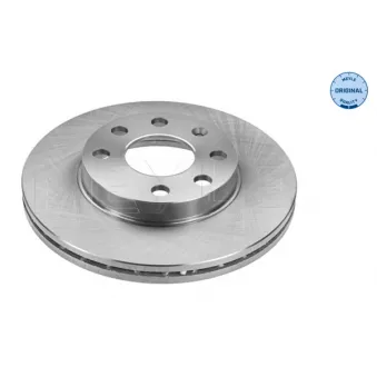 Jeu de 2 disques de frein avant MEYLE 615 521 6011